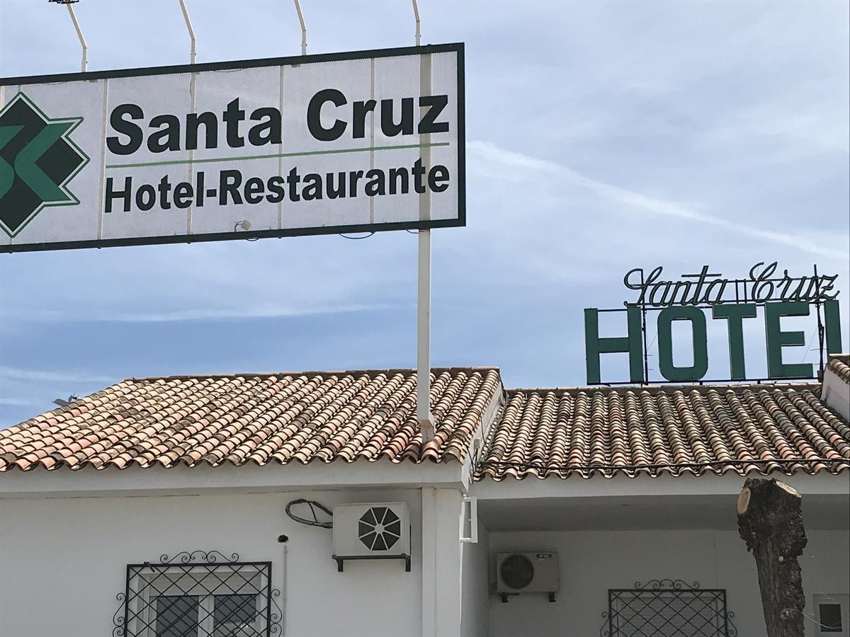Hotel Restaurante Santa Cruz Santa Cruz De Mudela Exterior foto